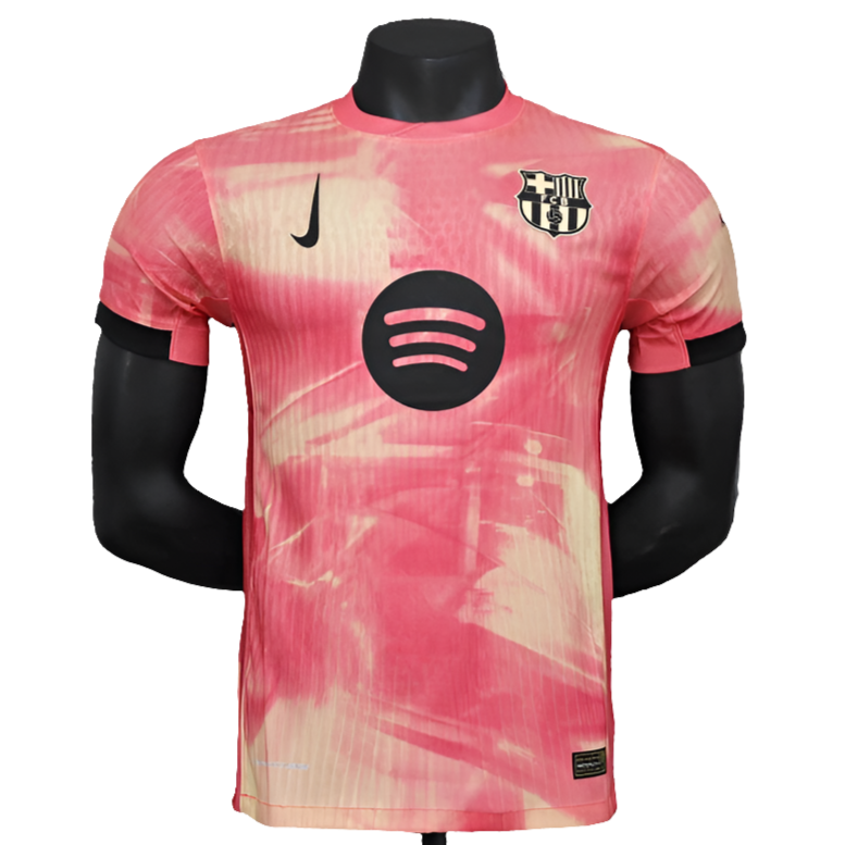 Barcelona 25/26 Edição Especial Camisa - Rosa - Versão Jogador