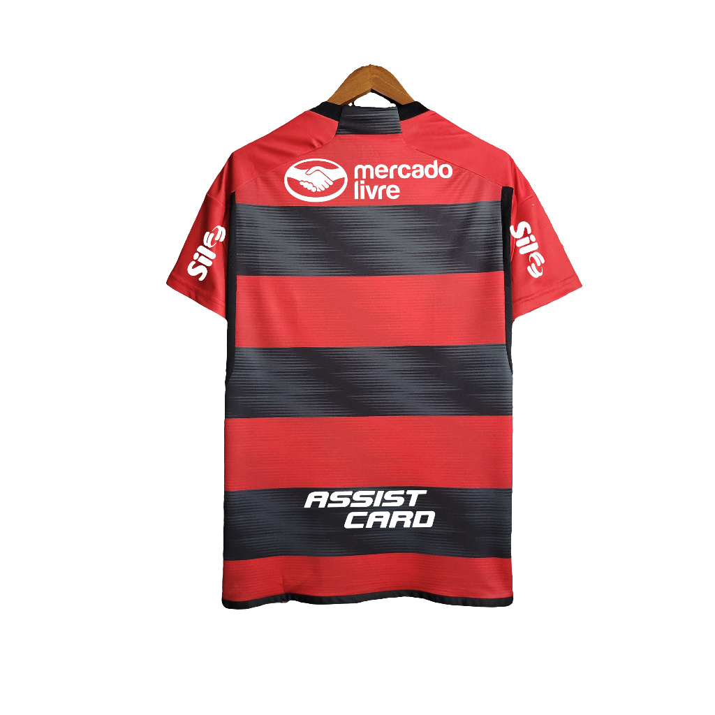 Flamengo 23/24 I Home Camisa - All Sponsors - Versão Torcedor