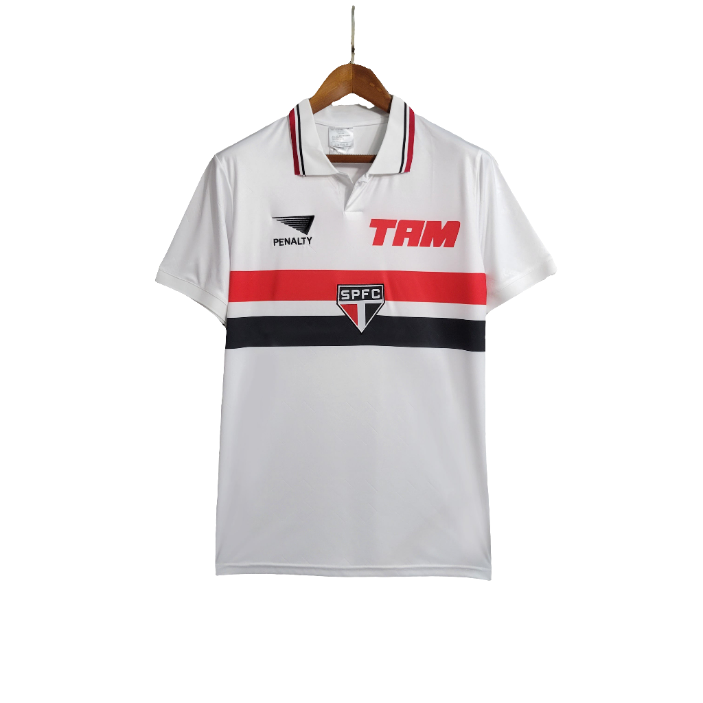 Sao Paulo 93/94 I Home Camisa - Versão Retrô