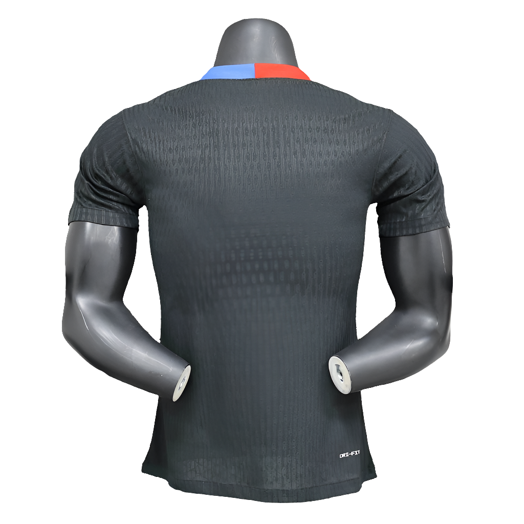 Barcelona 25/26 Edição Especial Camisa - Preta - Versão Jogador