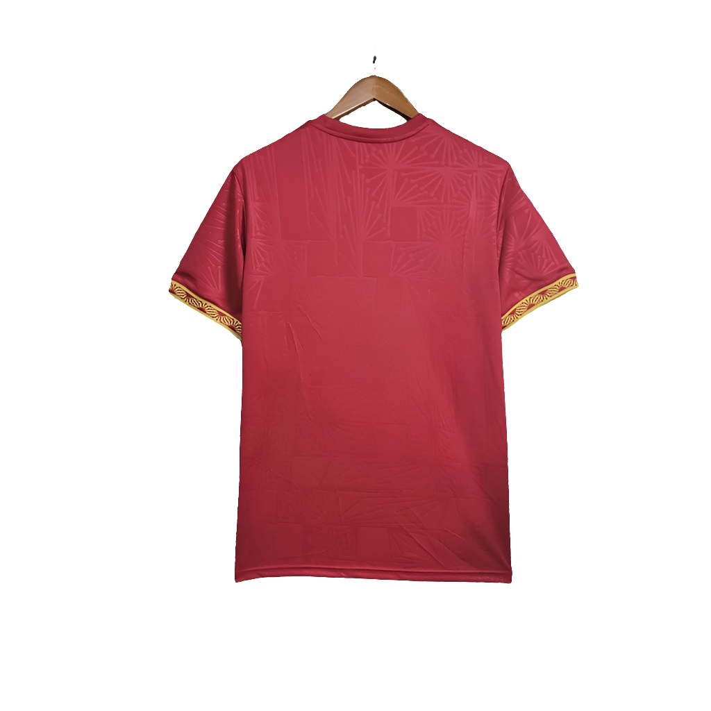 Mexico 25/26 Dourada Cup Edição Camisa - Vermelha - Versão Torcedor