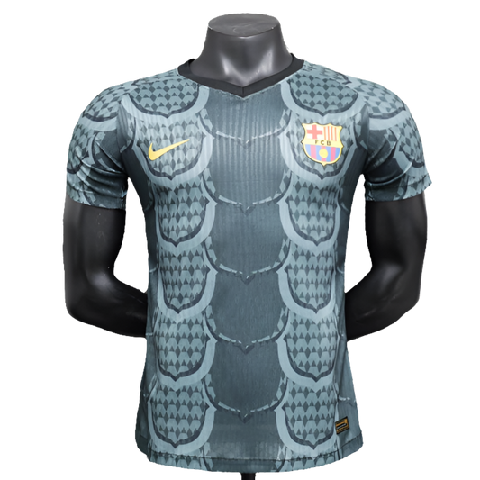 Barcelona 25/26 Edição Especial Camisa - Gray - Versão Jogador