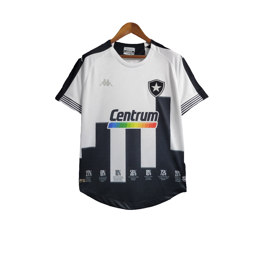 Botafogo 20/21 Especial Preta Consciousness Camisa - Versão Retrô