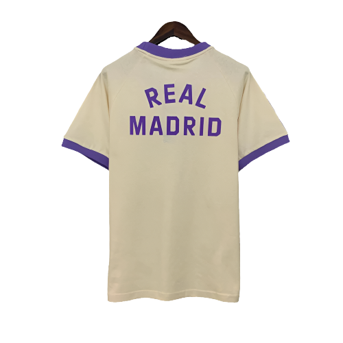 Real Madrid 25/26 Casual Edição Camisa - Beige - Versão Torcedor