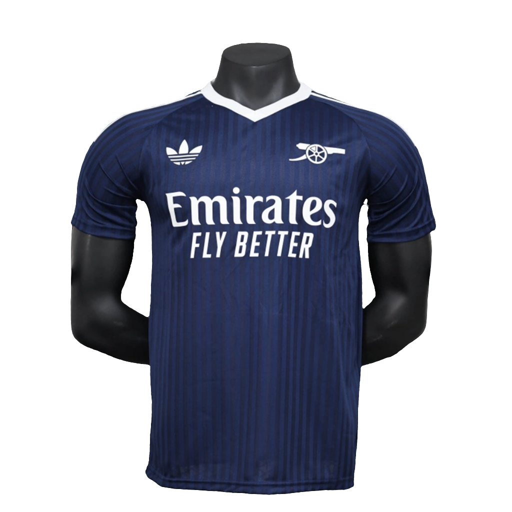Arsenal 25/26 Edição Especial Camisa - Navy Azul - Versão Jogador