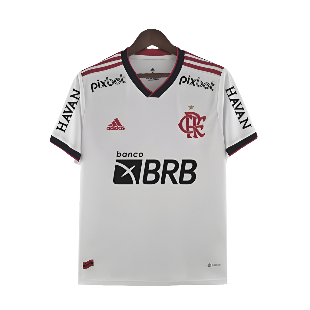 Flamengo 22/23 II Away Camisa - All Sponsors - Versão Torcedor