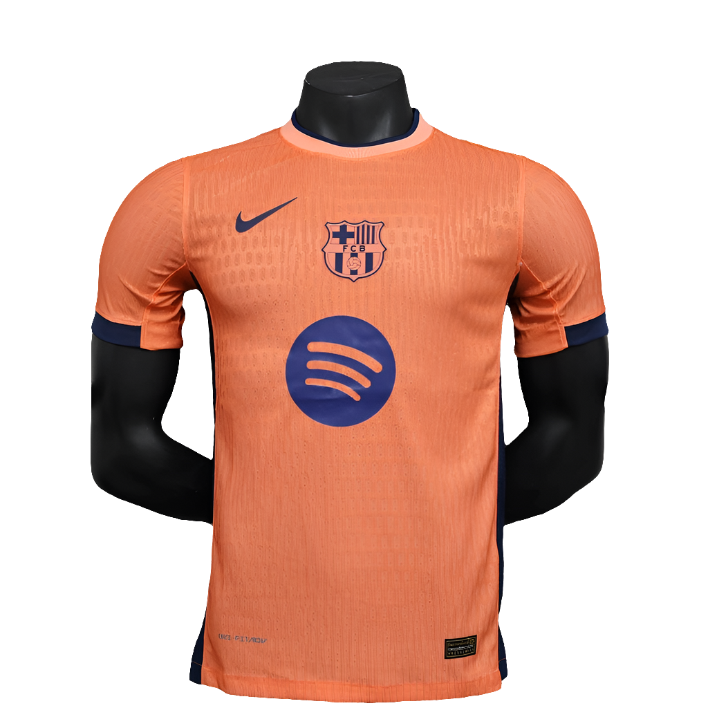 Barcelona 25/26 Edição Especial Camisa - Orange - Versão Jogador