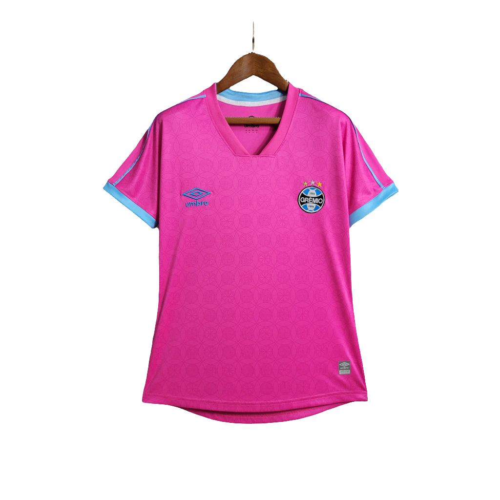 Gremio 23/24 Rosa October Edição Camisa - Feminina's