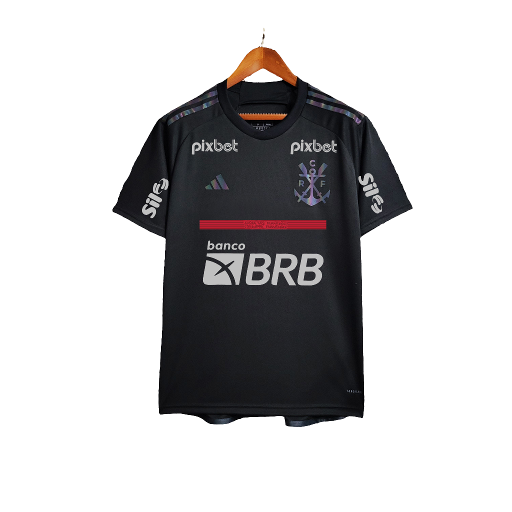 Flamengo 23/24 III Third Camisa - All Sponsors - Versão Torcedor