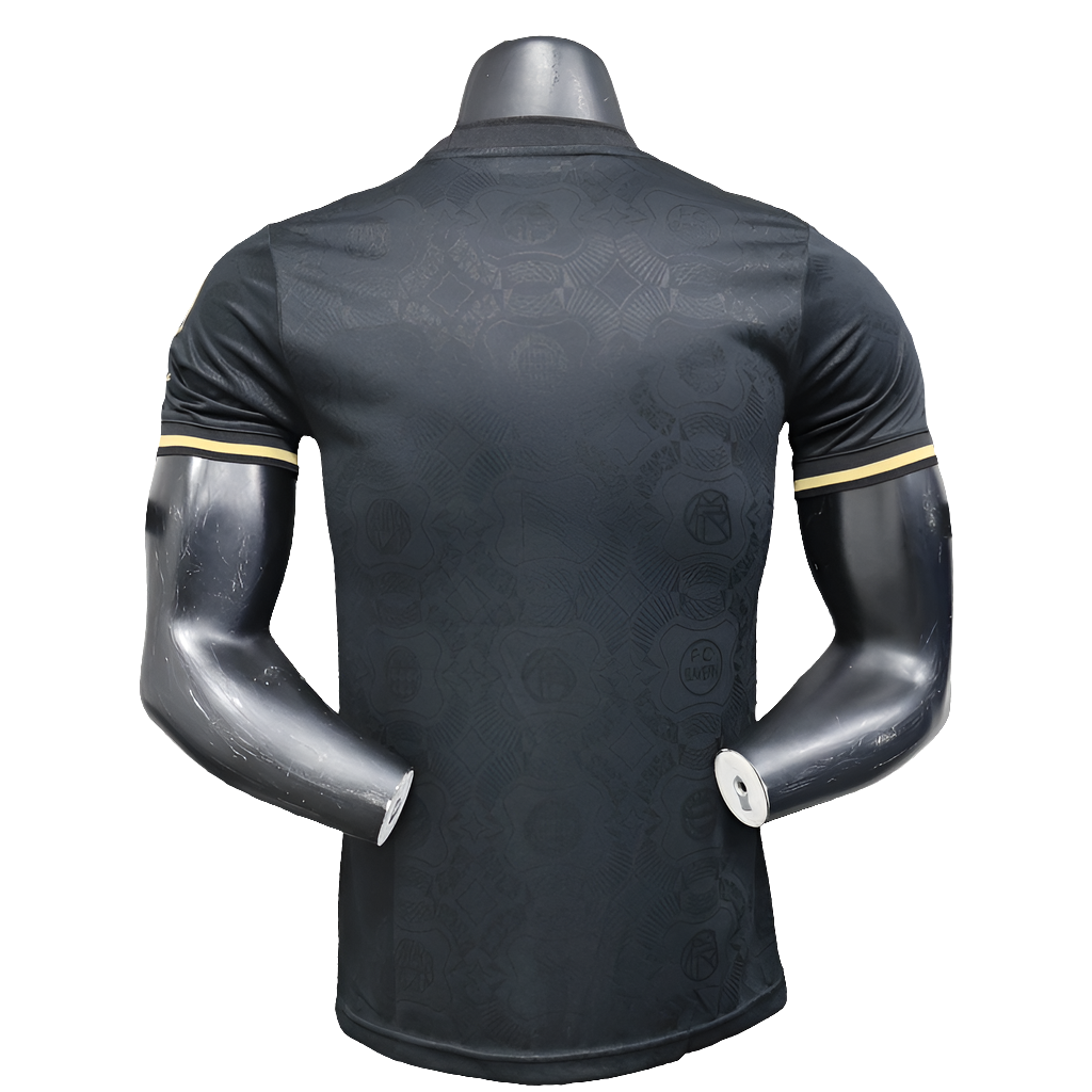 Bayern Munich 25/26 125th Edição Aniversário Camisa - Preta - Versão Jogador