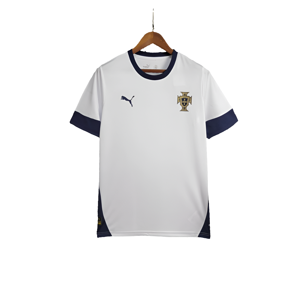 Portugal 25/26 Camisa de Treino - Branca - Versão Torcedor