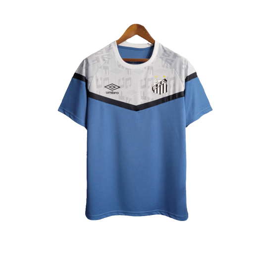 Santos 23/24 Camisa de Treino - Azul - Versão Torcedor