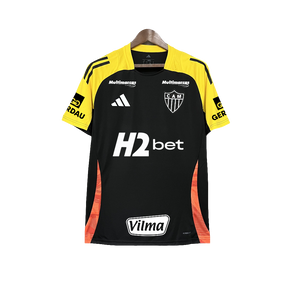 Atletico Mineiro 25/26 Training Jersey - All Sponsors - Black - Fan Version