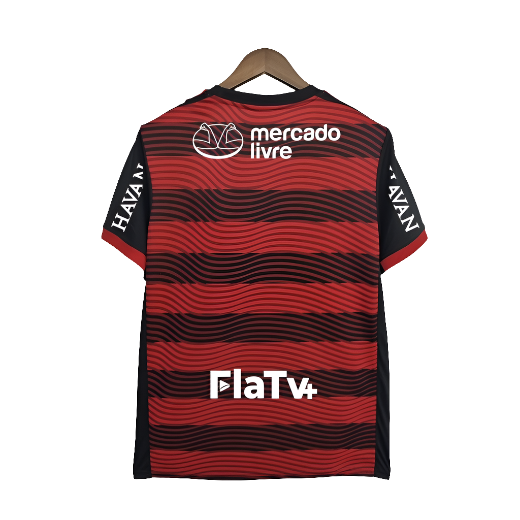 Flamengo 22/23 I Home Camisa - All Sponsors - Versão Torcedor