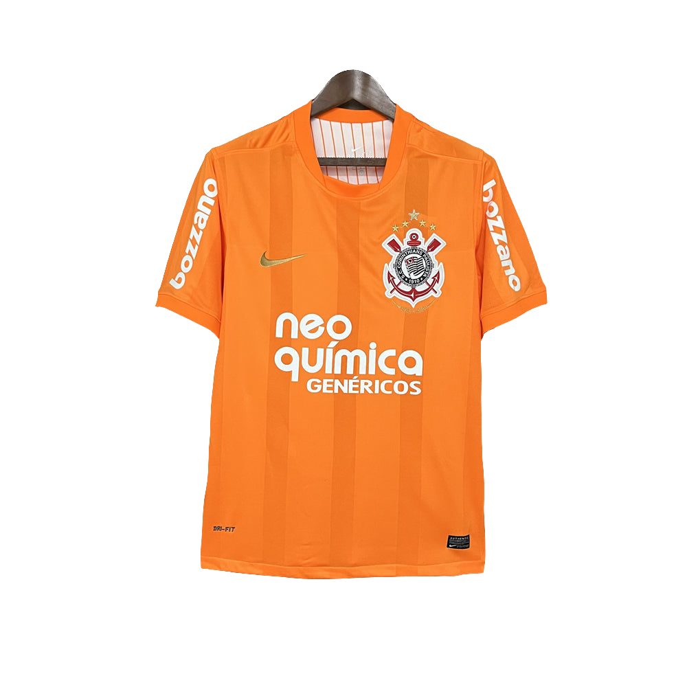 Corinthians 2010 Goleiro Orange Camisa - Versão Retrô