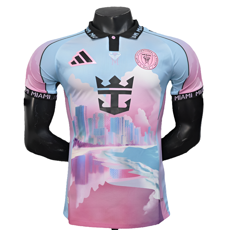 Inter Miami CF 25/26 Polo Edição Camisa - Versão Jogador