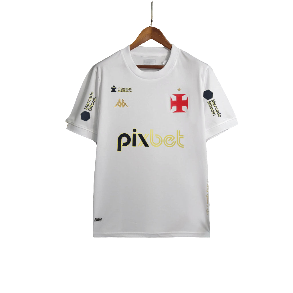 Vasco 23/24 Camisa de Goleiro - Branca - All Sponsors - Versão Torcedor