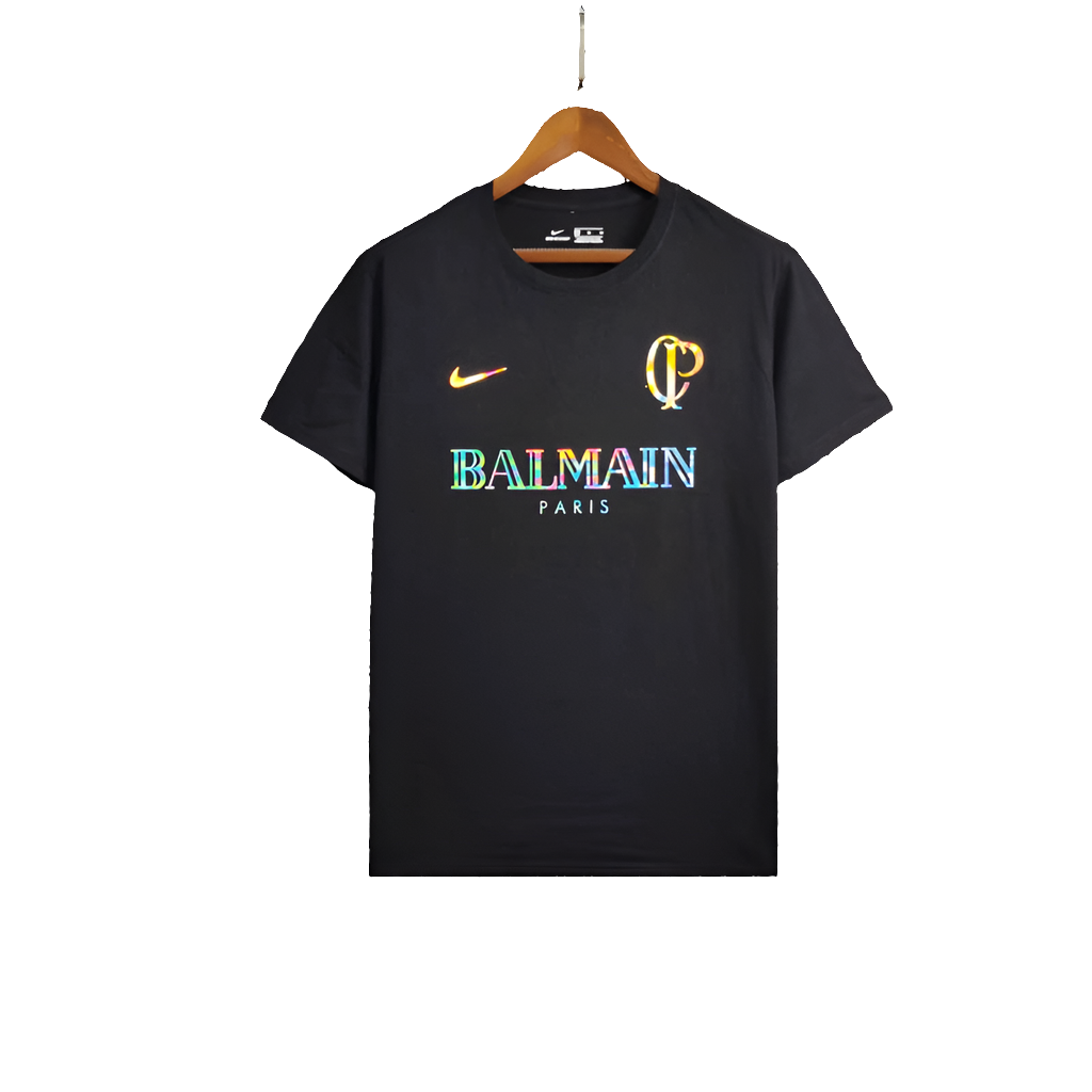 Corinthians 24/25 Casual Edição Camisa - Preta - Versão Torcedor