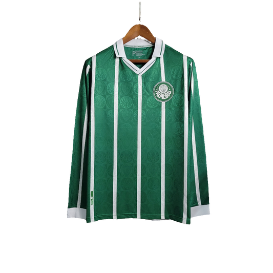 Palmeiras 1993 I Home Camisa - Manga Longa Versão Retrô