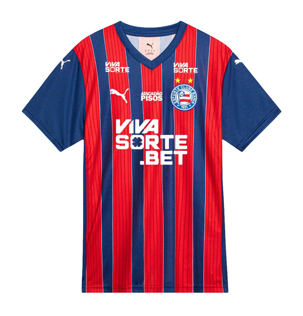 Bahia 25/26 II Away Jersey - All Sponsors - Fan Version