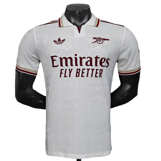 Arsenal 25/26 Especial Camisa - Branca - Versão Jogador