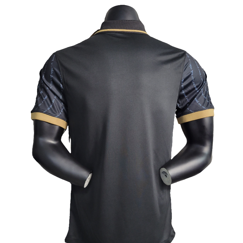Corinthians 23/24 Polo Edição Camisa - Preta - Versão Torcedor