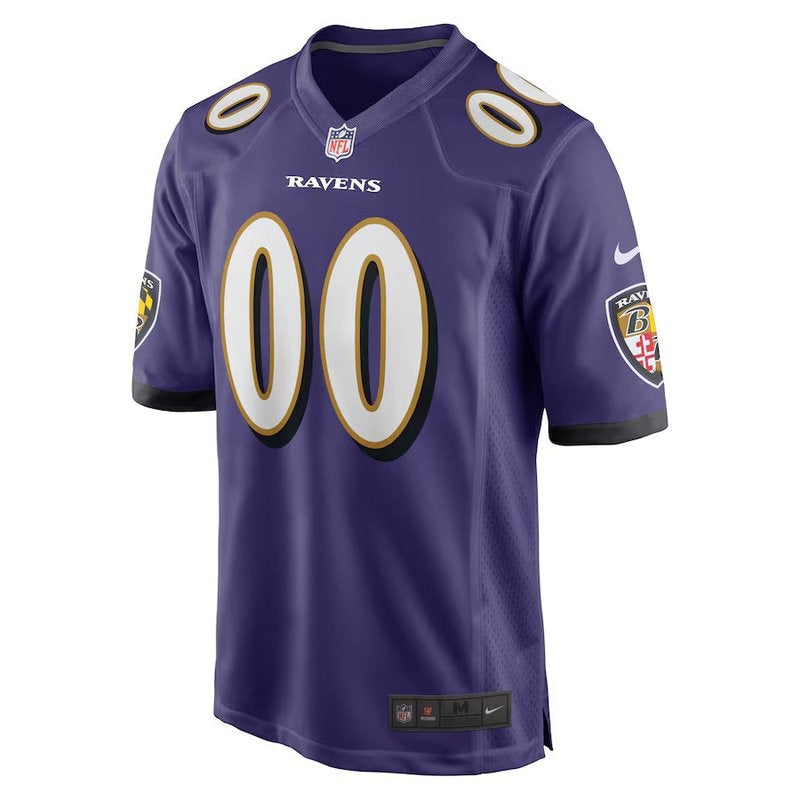 Baltimore Ravens - Personalizada NFL Game Camisa - Roxa