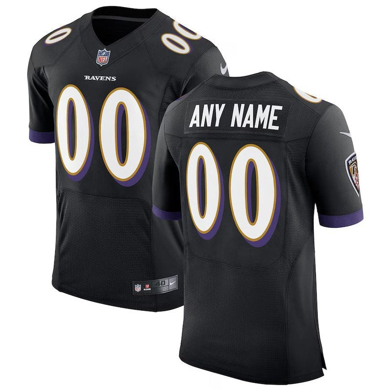 Baltimore Ravens - Speed Machine Personalizada NFL Camisa - Preta