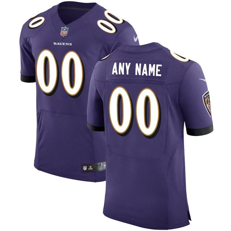 Baltimore Ravens - Speed Machine Personalizada NFL Camisa - Roxa