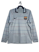 Barcelona 03/04 II Away Jersey - Long Sleeve Retro Version