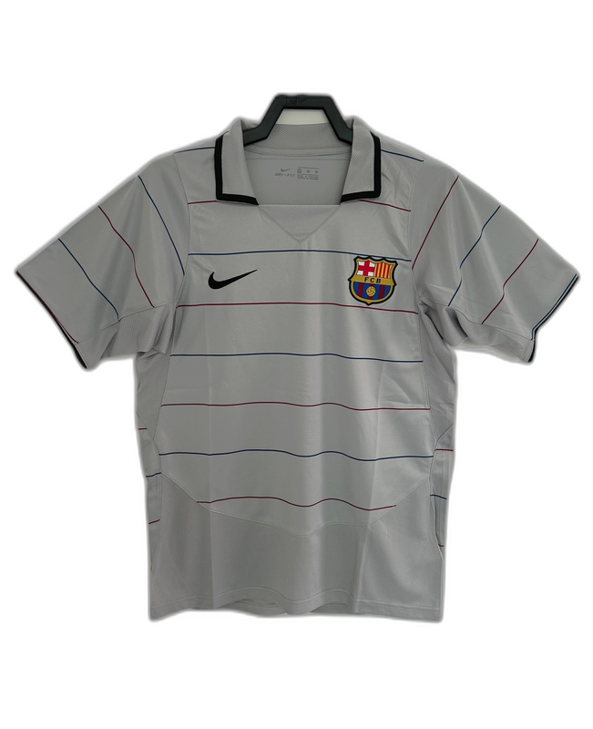 Barcelona 03/04 II Away Camisa - Versão Retrô