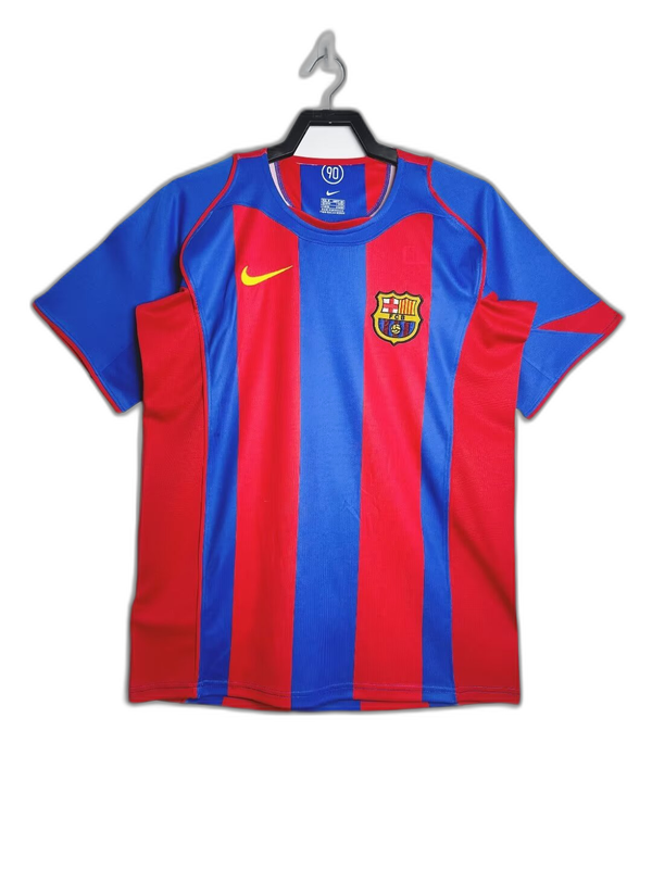 Barcelona 04/05 I Home Camisa - Versão Retrô