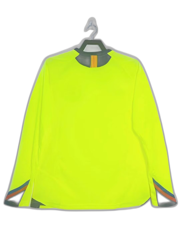 Barcelona 05/06 II Away Camisa - Manga Longa Versão Retrô