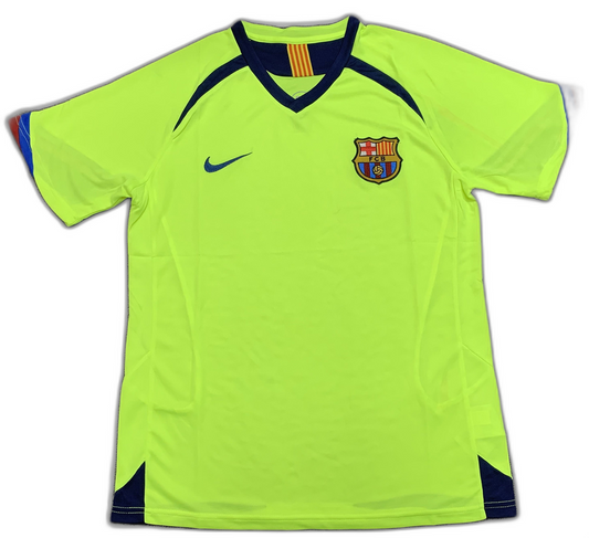 Barcelona 05/06 II Away Camisa - Versão Retrô