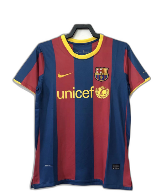 Barcelona 10/11 I Home Camisa - Versão Retrô