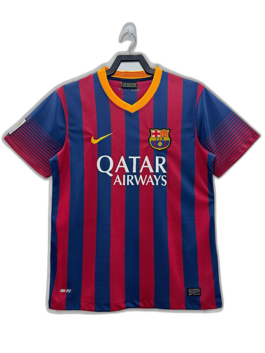 Barcelona 13/14 I Home Camisa - Versão Retrô