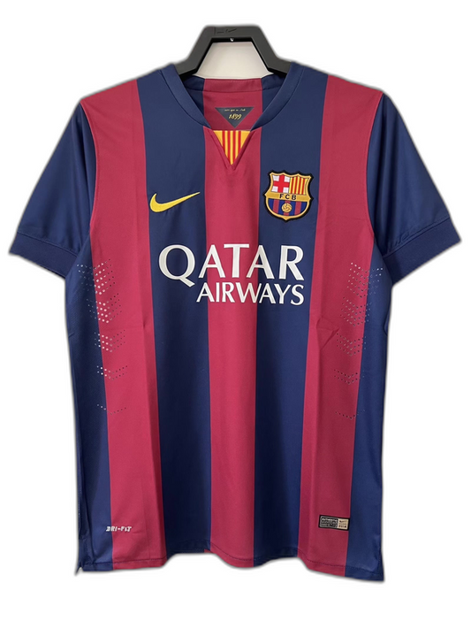 Barcelona 14/15 I Home Camisa - Versão Retrô