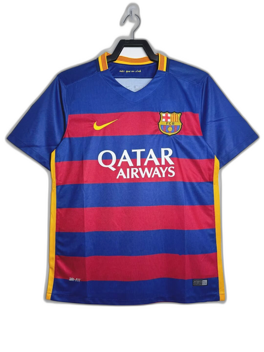 Barcelona 15/16 I Home Camisa - Versão Retrô