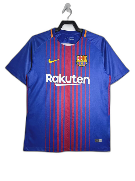 Barcelona 17/18 I Home Camisa - Versão Retrô