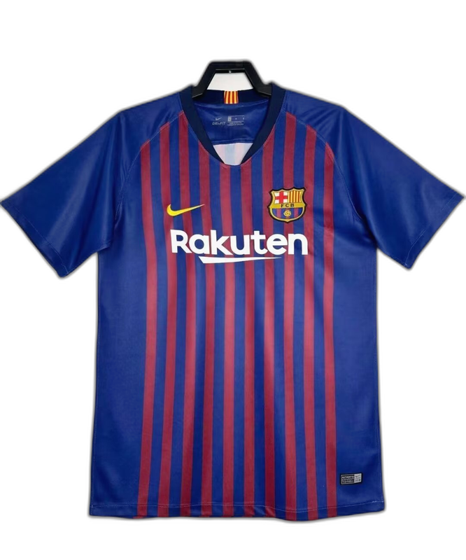 Barcelona 18/19 I Home Camisa - Versão Retrô