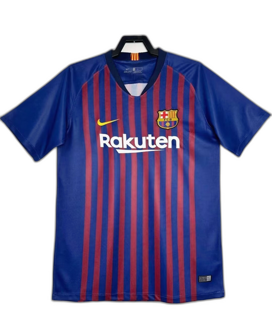 Barcelona 18/19 I Home Camisa - Versão Retrô