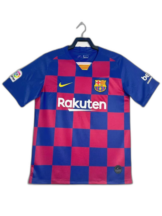 Barcelona 19/20 I Home Camisa - Versão Retrô