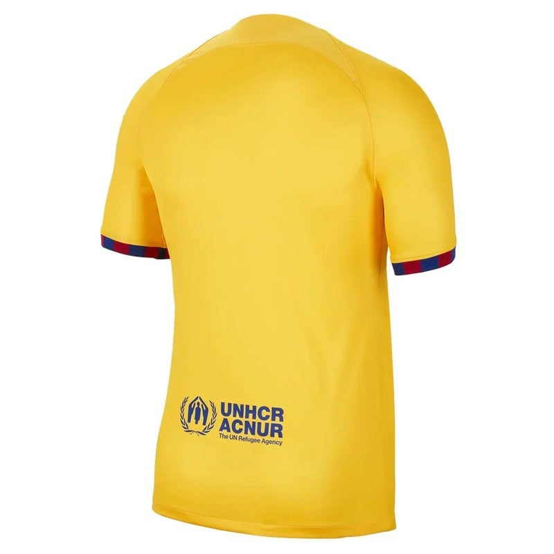 Barcelona 22/23 Senyera IV Fourth Camisa - Versão Torcedor