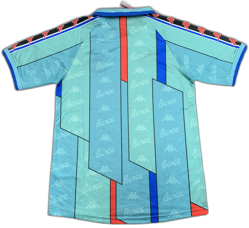 Barcelona 96/97 II Away Camisa - Versão Retrô