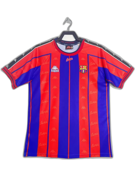 Barcelona 97/98 I Home Camisa - Versão Retrô