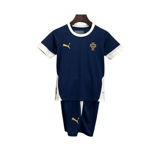 Portugal 25/26 Treino - Navy Azul - Kit Infantil