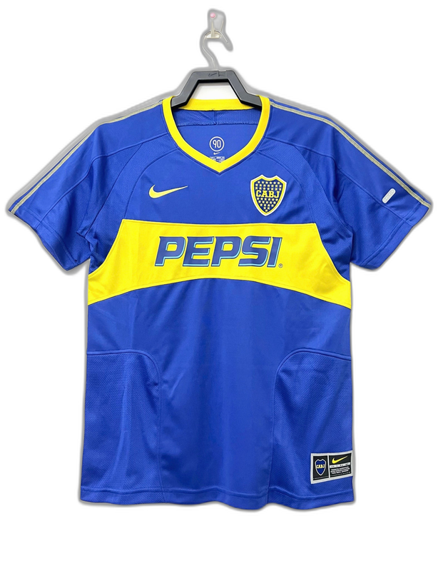 Boca Juniors 03/04 I Home Camisa - Versão Retrô