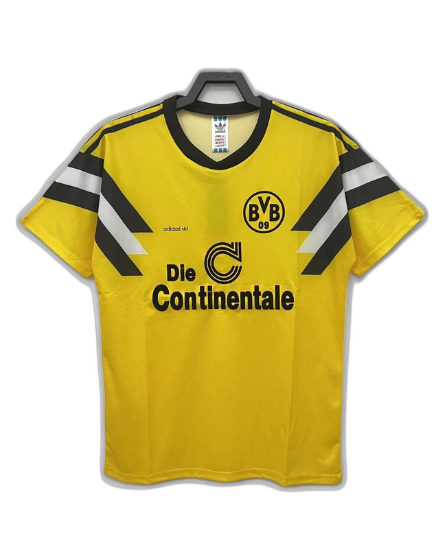 Borussia Dortmund 1989 I Home Camisa - Versão Retrô