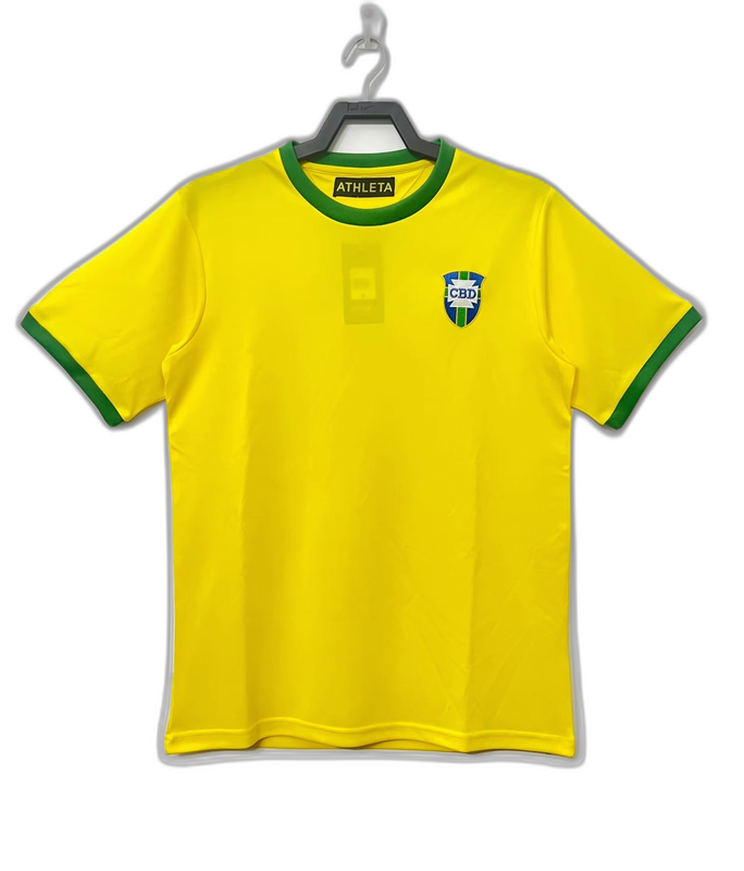 Brazil 1970 I Home Camisa - Versão Retrô