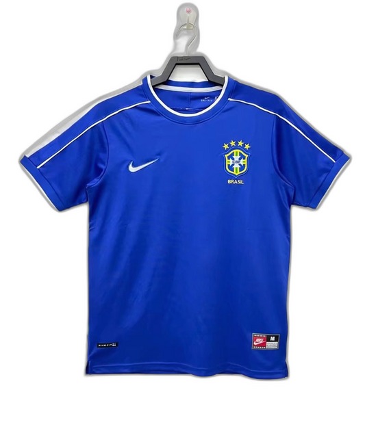 Brazil 1998 II Away Camisa - Versão Retrô